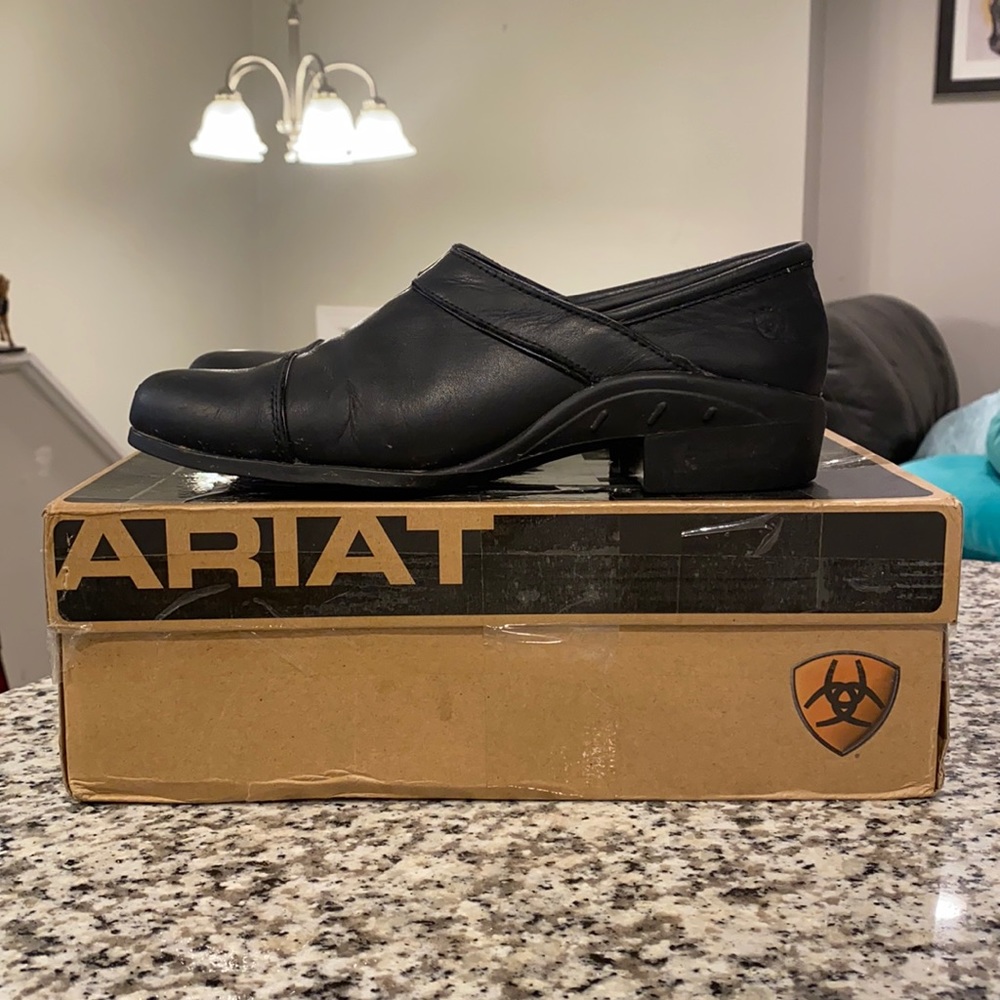 Ariat Black Leather Women’s Sport Clog